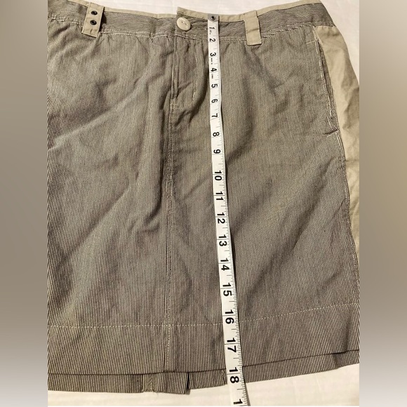 Converse One Star size 14 pinstripe mini skirt - Picture 5 of 9